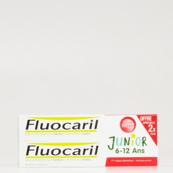 Fluocaril Junior Red Fruit Gel 6-12 anos, 2x75ml