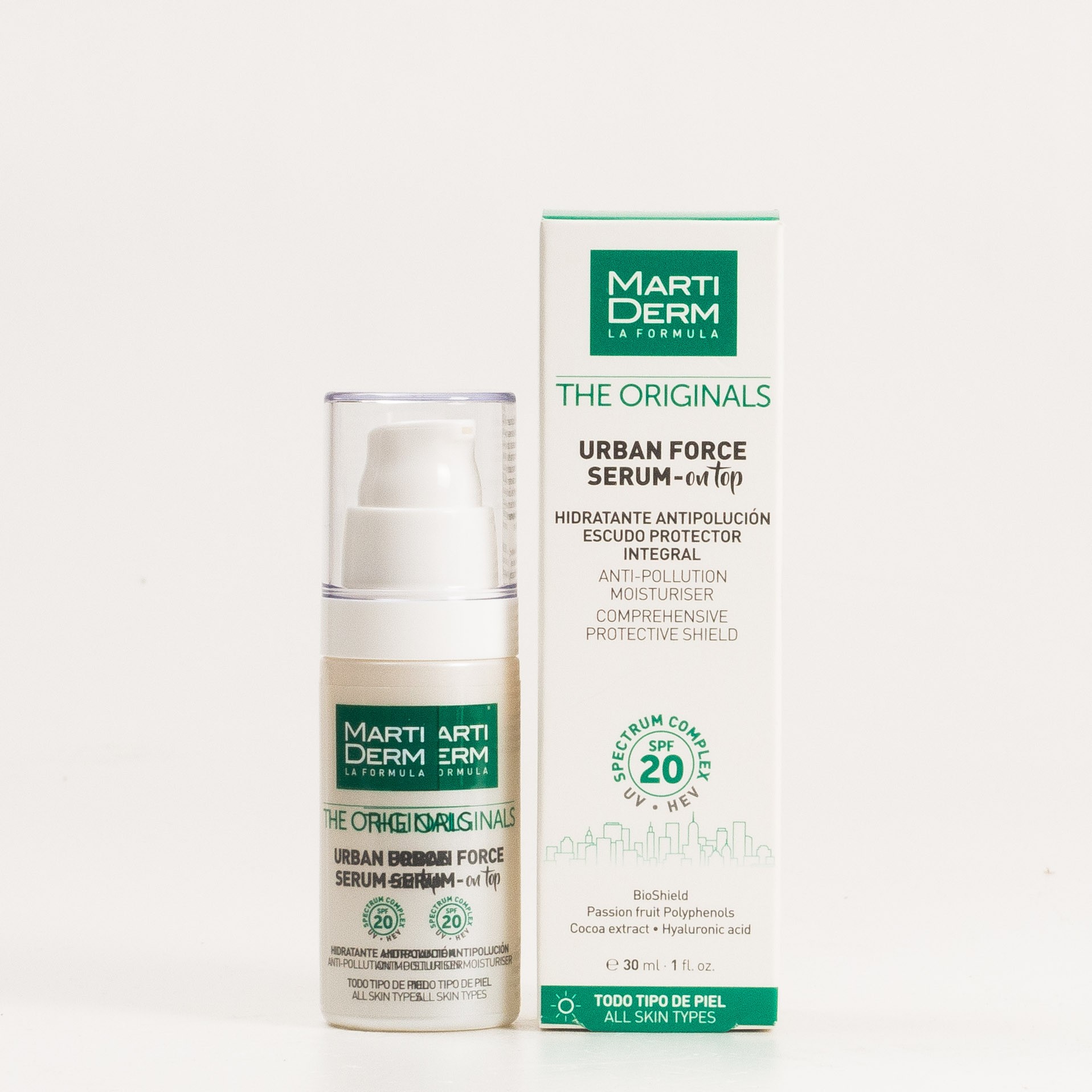 Martiderm Urban Force Serum-on top, 30ml.