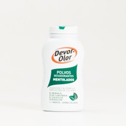 Devor Odor Desodorante Mentol Mentol em Pó, 100g.