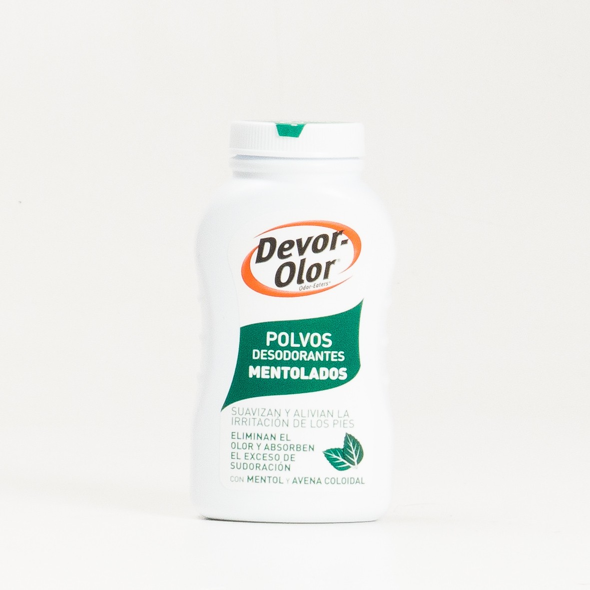 Devor Odor Desodorante Mentol Mentol em Pó, 100g.