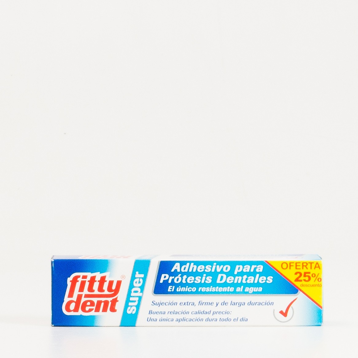 Prótese Dental Fittydent Super Ahdesive, 40g.