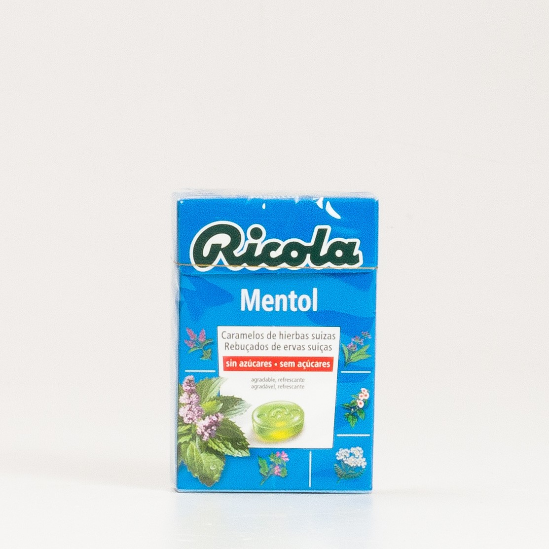 Ricola Caremelos Mentol, 50g.