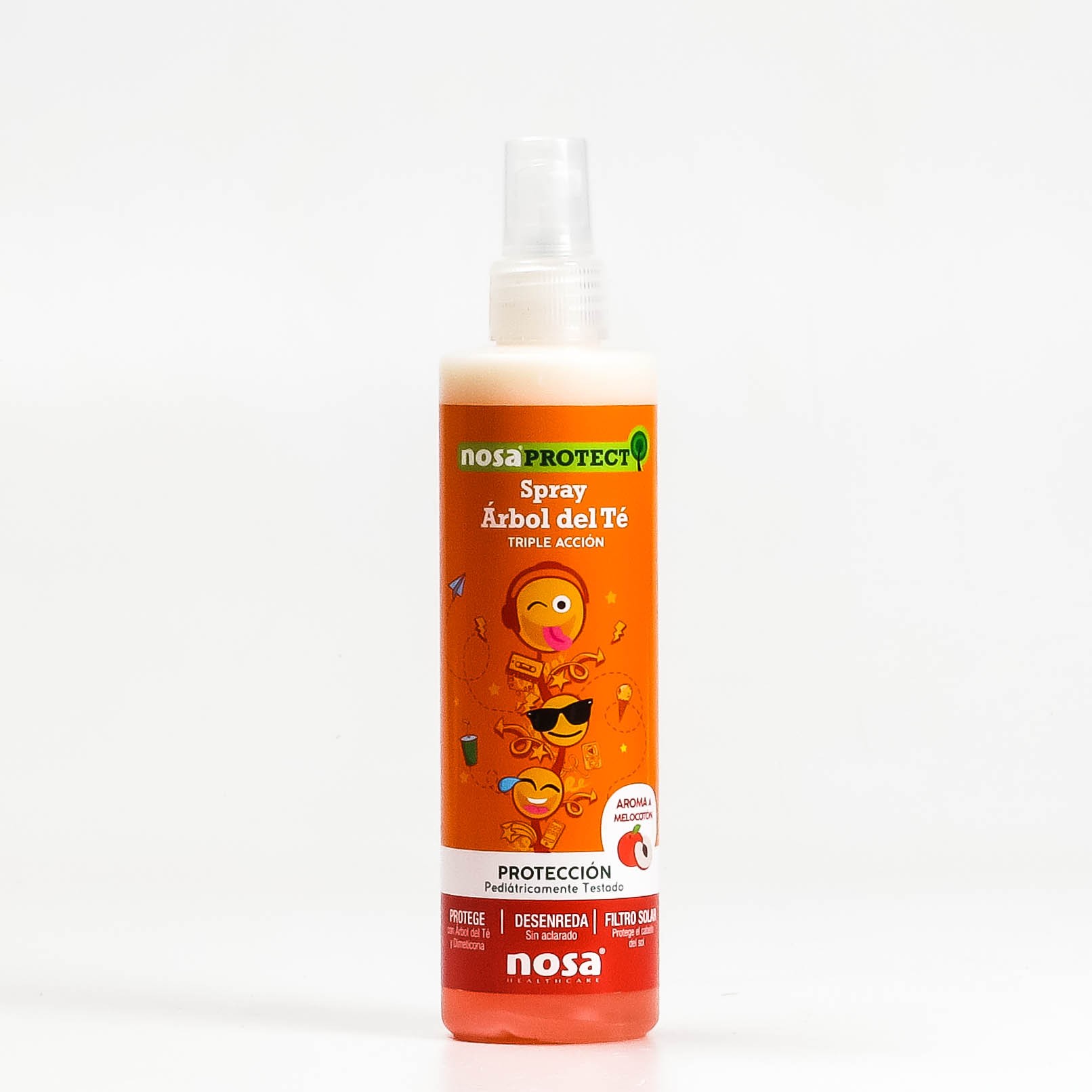 Nosa Pêssego Tea Tree Spray, 250ml.