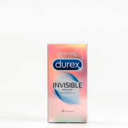 Durex Invisível Extra Fino Extra Sensitivo, 12Und.