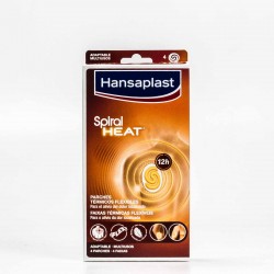 Hansaplast Spiral Heat Patches Adaptáveis, 4 unid.