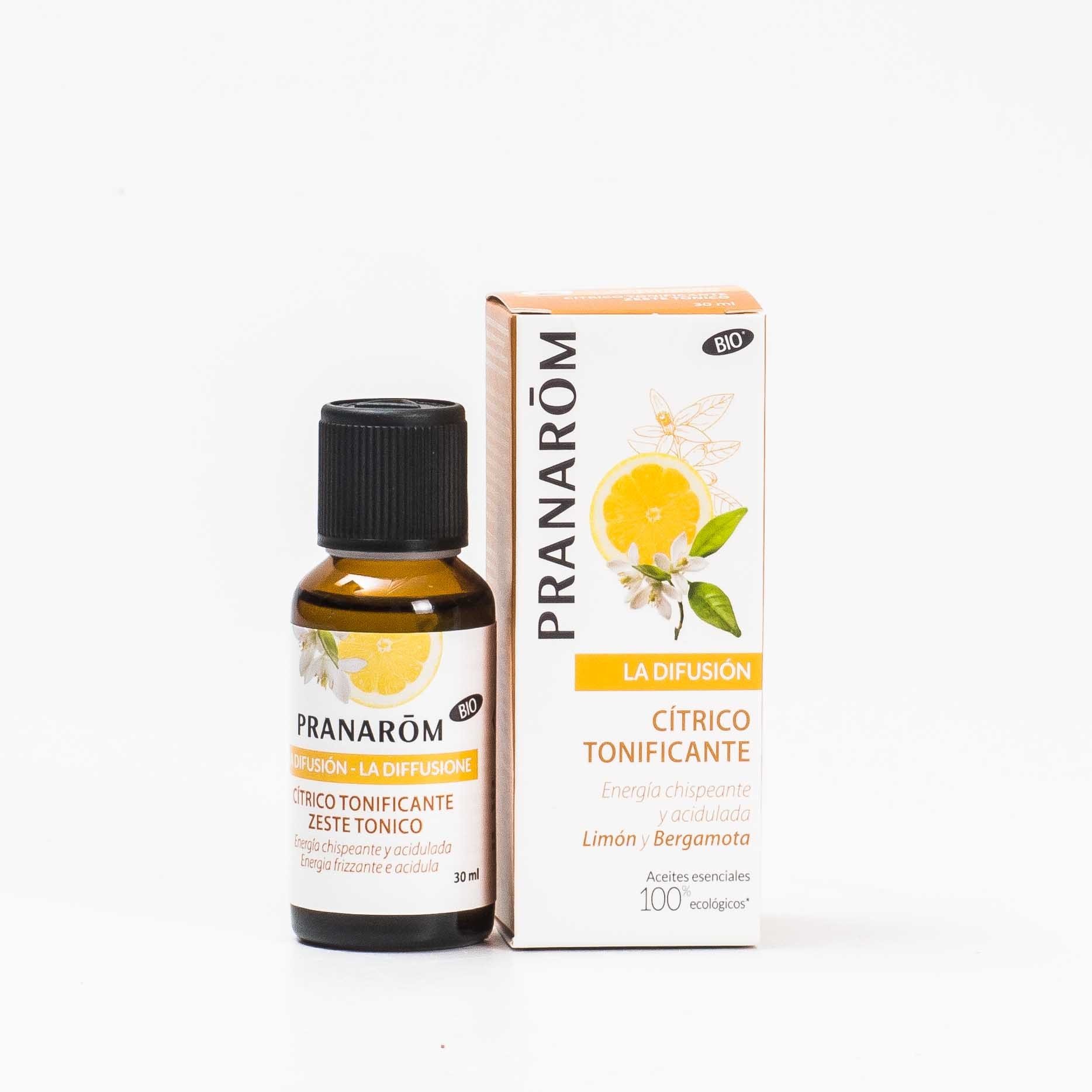 Pranarom Difusão Citrus Energy Espumante Revigorante