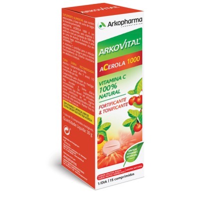 Arkovital Acerola 1000 15 Comprimidos