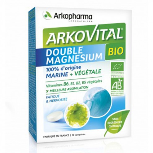 Arkovital Double Magnesium Bio 30 Comprimidos