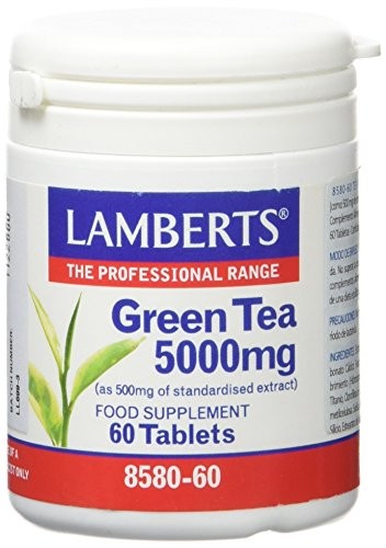 Lamberts Chá Verde 5000 mg, 60 comprimidos.