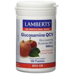 LAMBERTS Glucosamina QCV, 120 comprimidos.