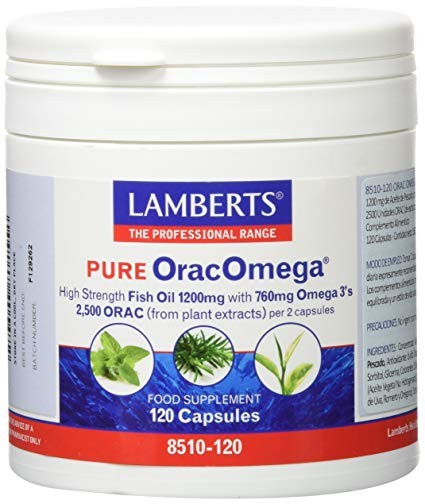 Lamberts OracOmega Pure, 120 cápsulas.