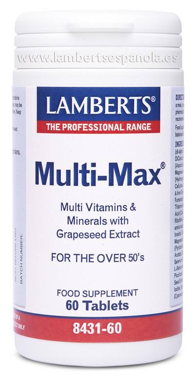 LAMBERTS Multi-Max, 60 comprimidos.