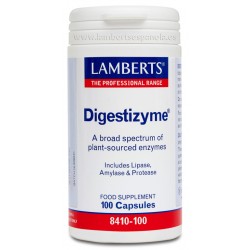 LAMBERTS Digestizyme, 100 cápsulas.