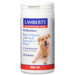 LAMBERTS Pet Nutrition para Perros, 90 comprimidos.