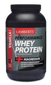 LAMBERTS Whey Protein. Sabor a vainilla, 1000g