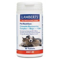 LAMBERTS Glucosamine Complex for Cats & Cães, 90 comprimidos.