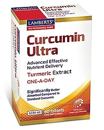 LAMBERTS Cúrcuma Ultra, 60 comprimidos.