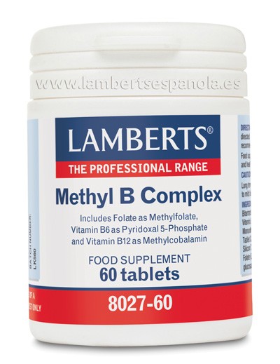 LAMBERTS Methyl B Complex, 60 comprimidos.
