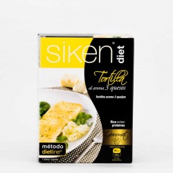 Omelete Siken Diet 3-Cheese Aroma, 7 pacotes.