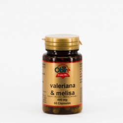 Obire Valeriana + Melisa 200 mg, 60 cápsulas.