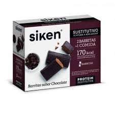 Siken Form Barra de Reposição de Chocolate, 8x44g.