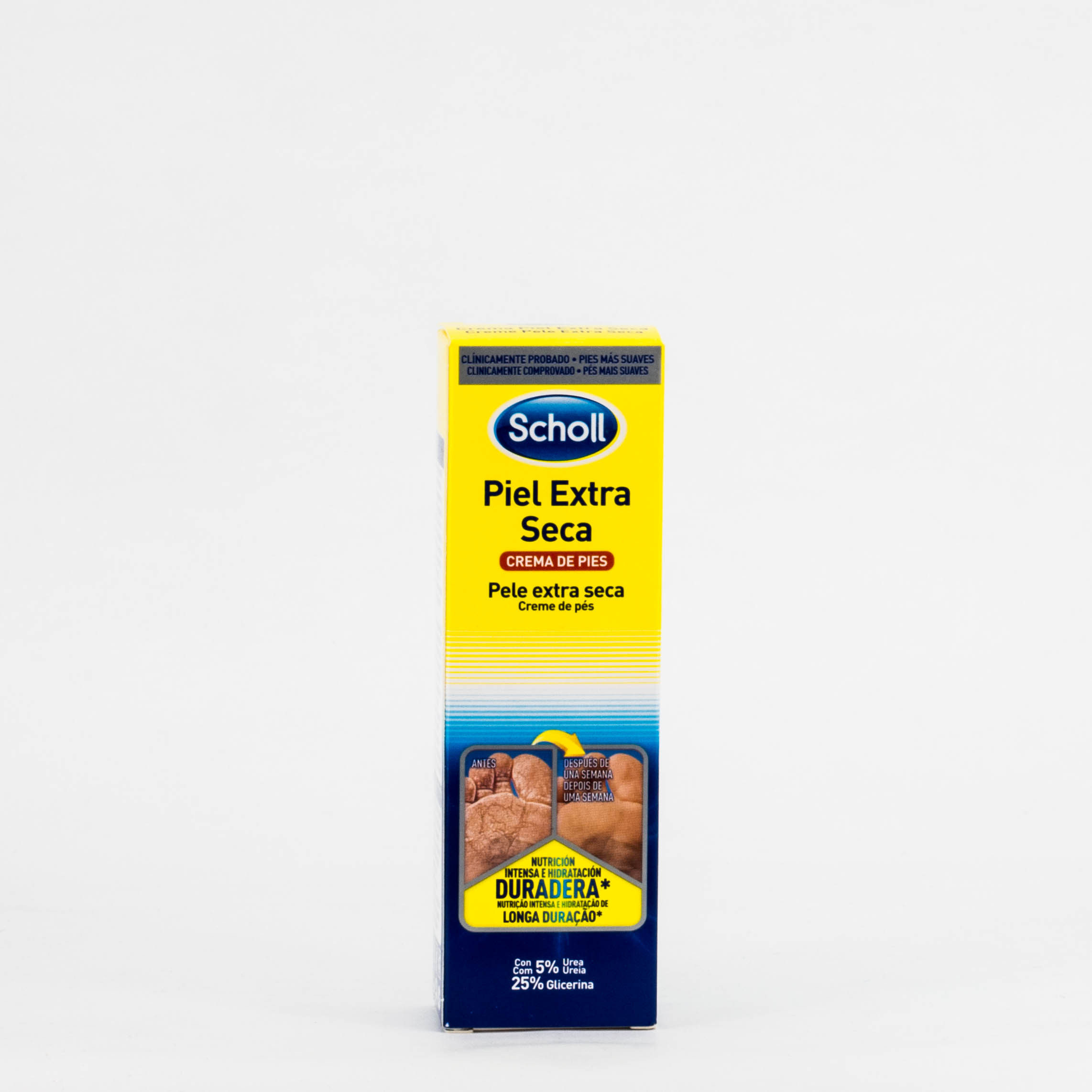 Scholl Pele Extra Seca, 75ml.