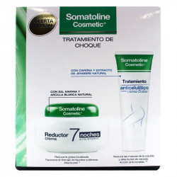 Somatoline Cosmetic Anti-Celulite Shock Pacote de tratamento, 400 ml + 150 ml