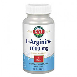 KAL L-Arginina 500 mg A/R - 30 comprimidos