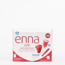 Enna Cycle copo menstrula com aplicador, tamanho M