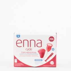 Copo menstrual Enna Cycle com aplicador, tamanho S