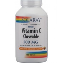 Solaray Vitamina C 500 mg - 100 comp. Naranja