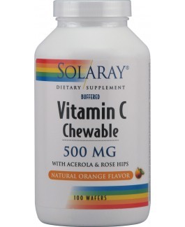 Solaray Vitamina C 500 mg - 100 comp. Naranja