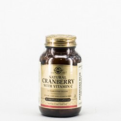 Solgar Cranberry com Vitamina C, 60 Vegicaps.