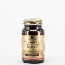 Solgar Vitamina D3 2200, 100 Caps.