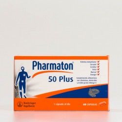 Pharmaton 50 Plus, 60 cápsulas