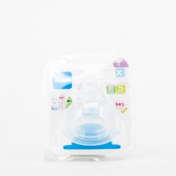 MAM Tetina Silicona Flujo Extra Rápido +6m 2Uds.