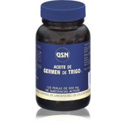 GSN Óleo de Gérmen de Trigo, 125 cápsulas gelatinosas