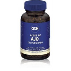 GSN Óleo de Alho, 150 cápsulas gelatinosas