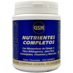 GSN Nutrientes Completos - Chocolate, 450 gr