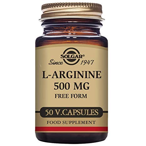 Solgar L-arginina 500 mg, 50 cap.