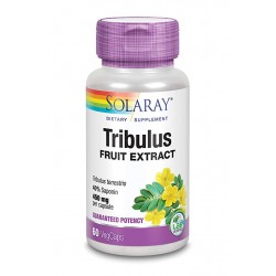 Solaray Tribulus, 60 cápsulas veganas