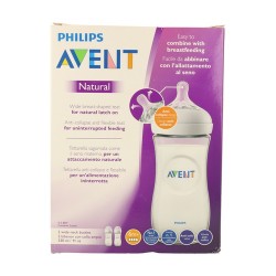 Avent Philips Biberón Natural 330 ml, 2U.