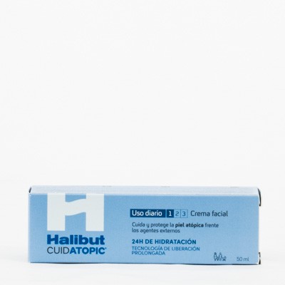 Halibut Ciud Crema Atópico Facial, 50ml.