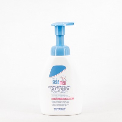 Sebamed Baby Face &Espuma de Limpeza Corporal, 400ml.