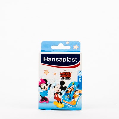 Hansaplast Mickey Mouse curativos adesivos, 20 pcs.