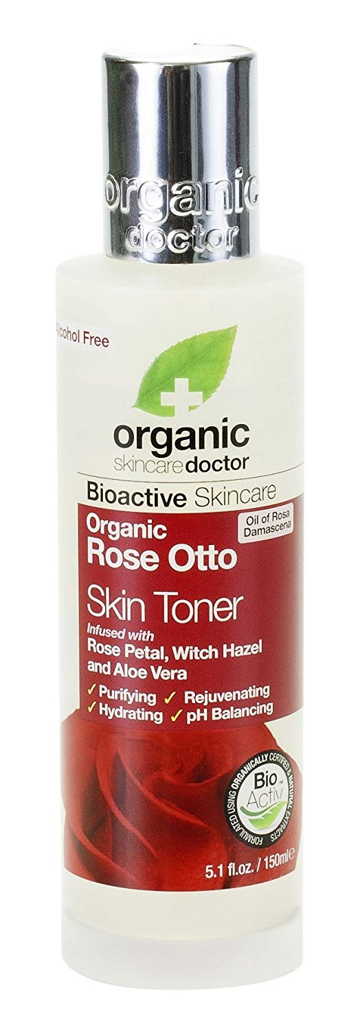 Dr Leite Orgânico limpiadora Rose Otto, 150ml.