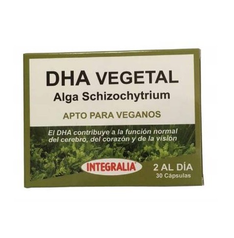 Integralia DHA Vegetal , 30 cápsulas.