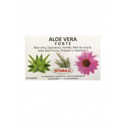 Integralia Aloe Vera Forte, 20 Frascos.