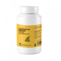 BotanicaPharma Shark Cartilagem 740mg, 100 cápsulas.