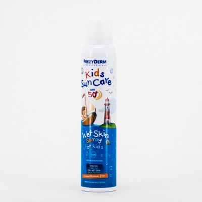 Frezyderm Kids Cuidados com o sol FPS50+ Pele molhada, 200ml.